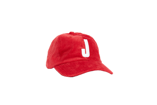 J CORD HAT RED