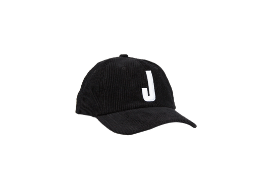 J CORD HAT BLACK