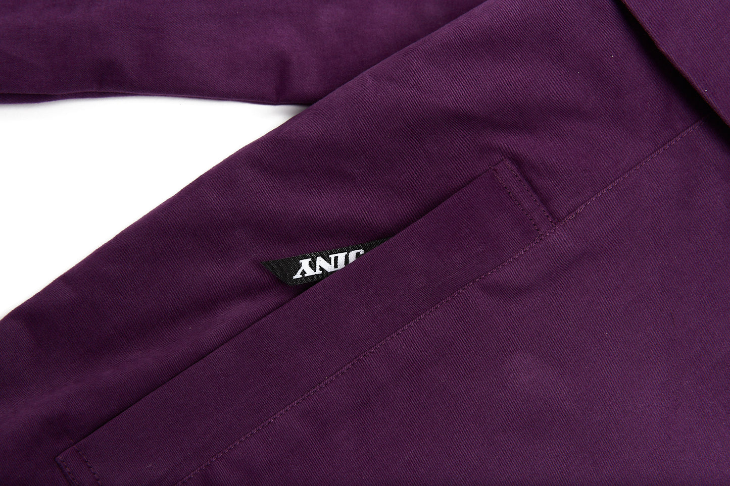 PURP TWILL HOOD