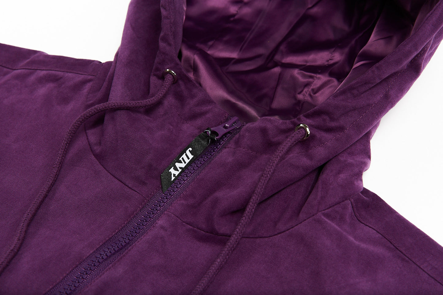 PURP TWILL HOOD