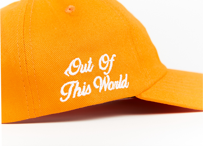OUT OF THIS WORLD ORANGE HAT