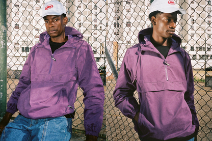 PURP TWILL HOOD